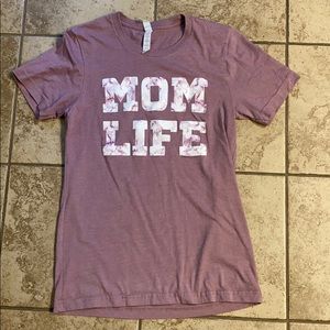 Marbled Mom Life Tee